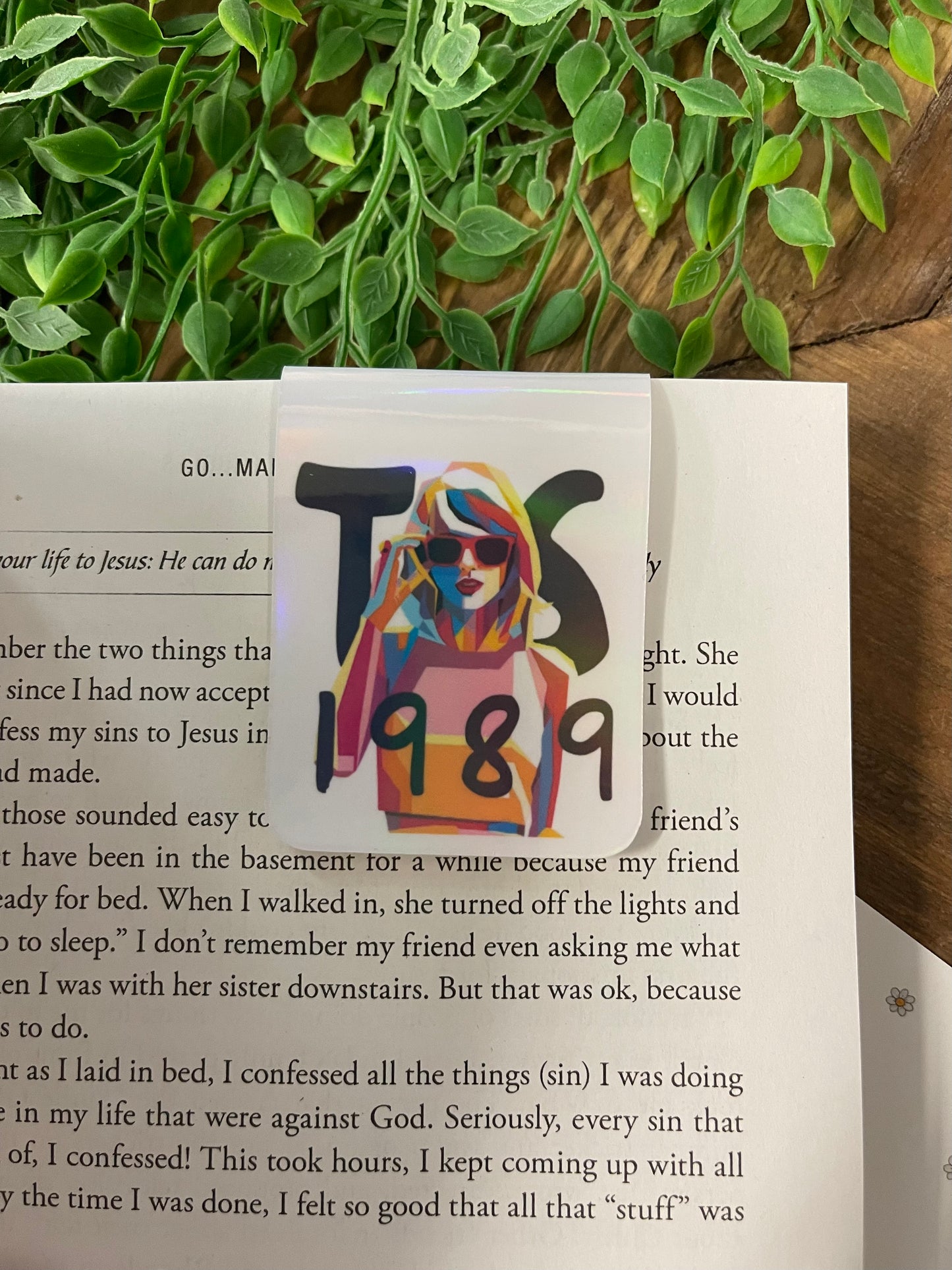 Magnetic Bookmark 1989