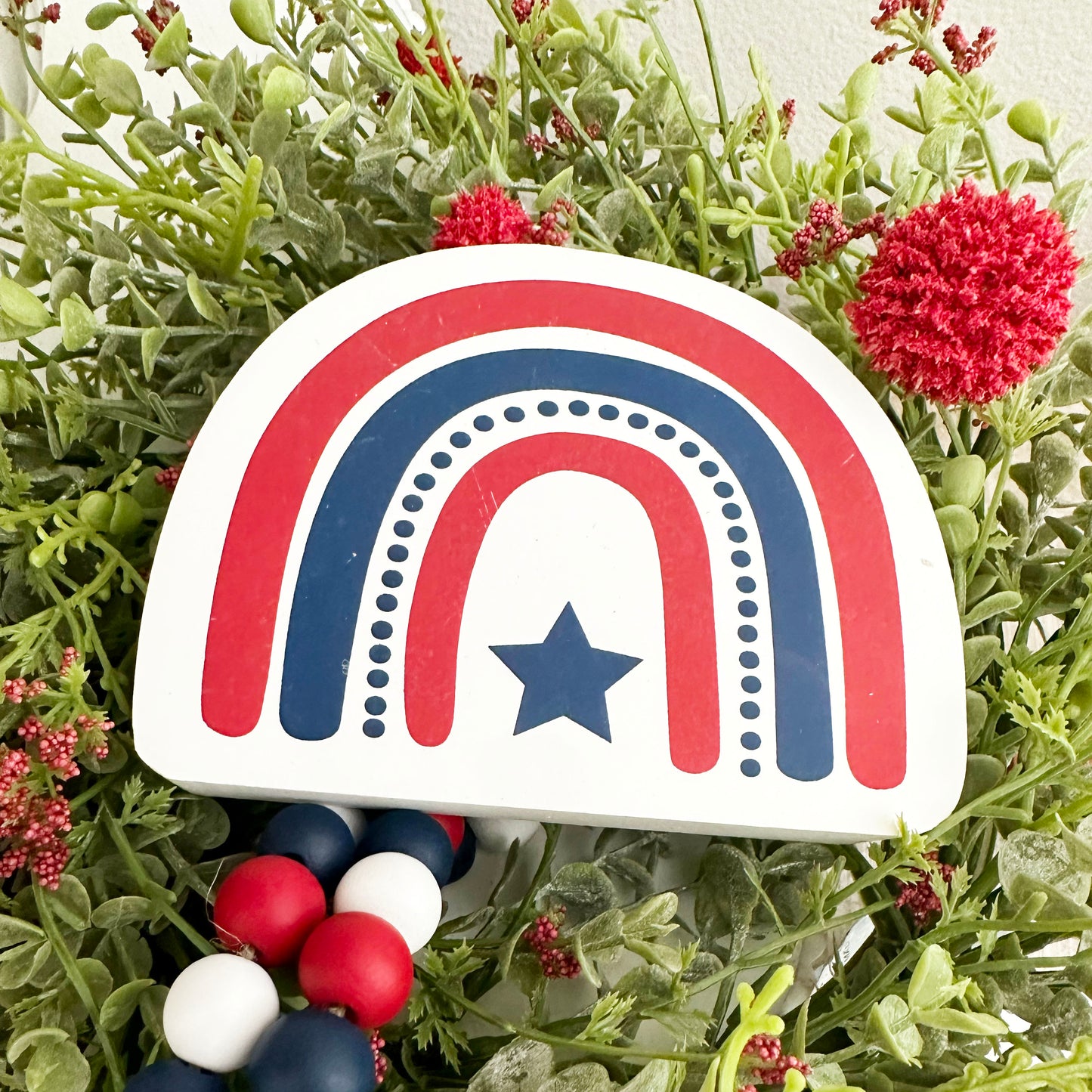 America Rainbow Cutout