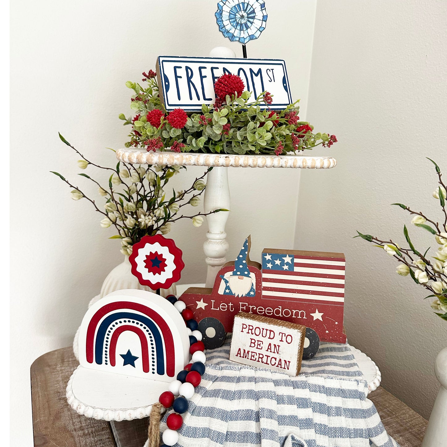 Red OR Blue Stripe Towel