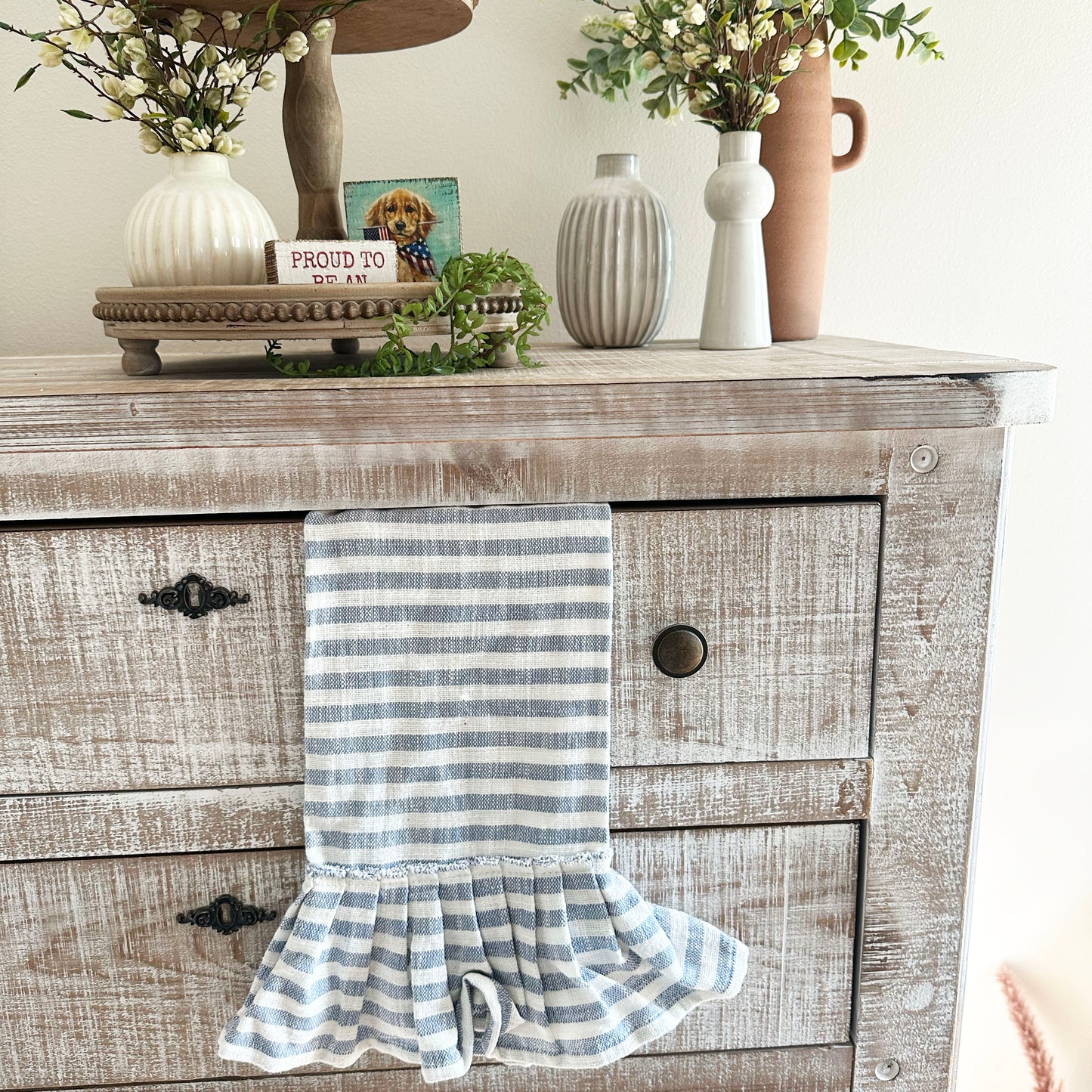 Red OR Blue Stripe Towel