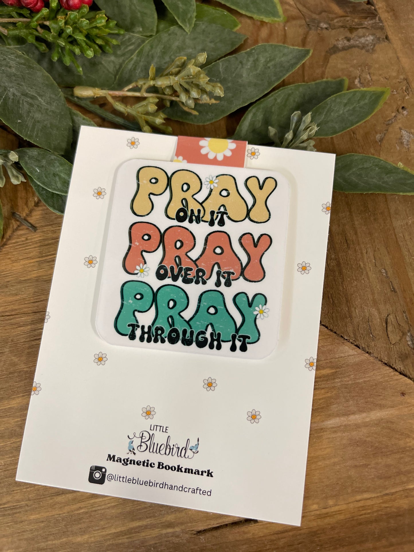 Magnetic Bookmark - Pray