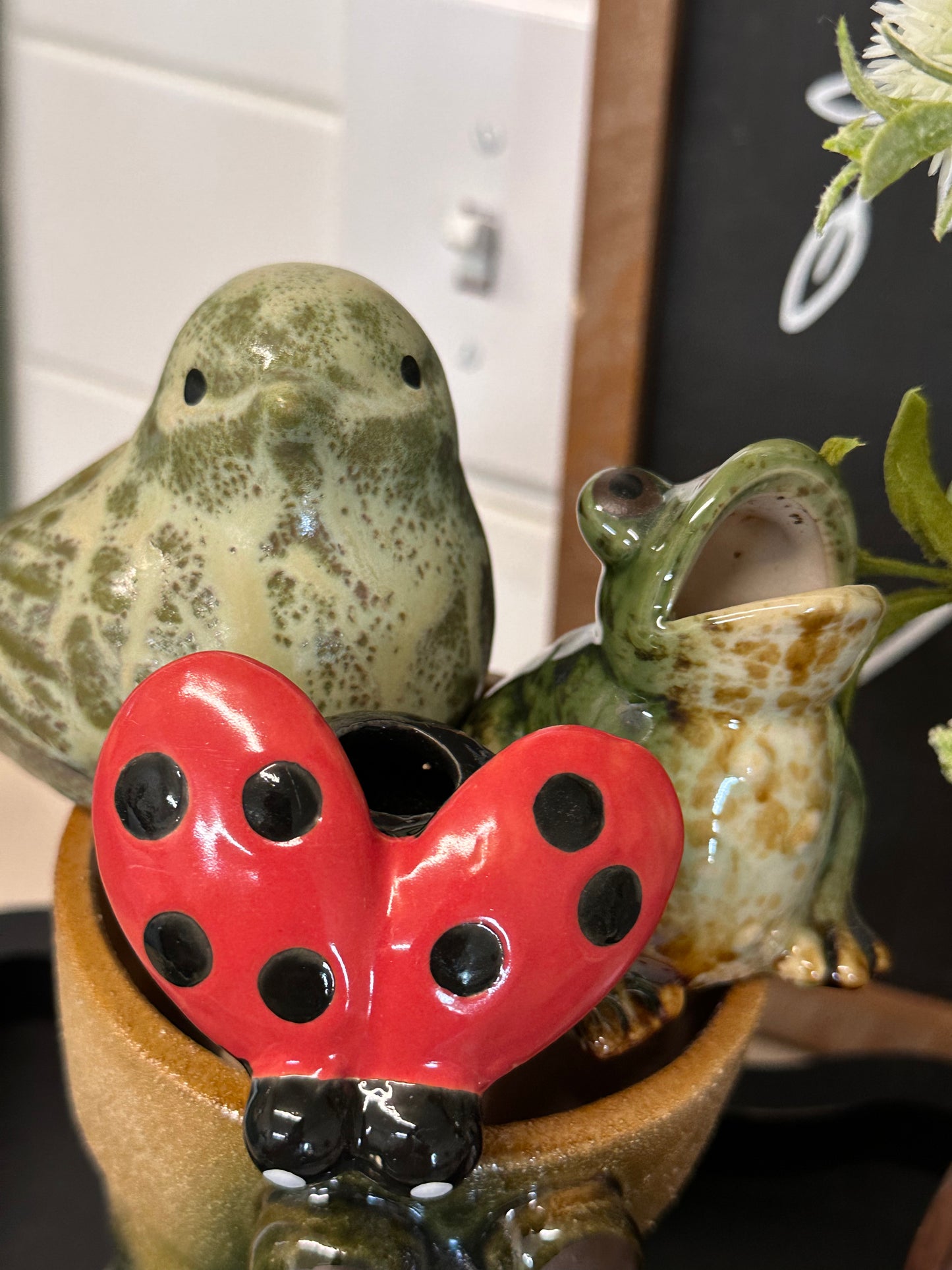 Animal Flower Pot Stake Waterer