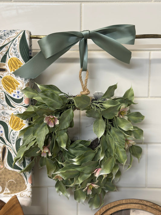 119 Pink Hanging Wreath