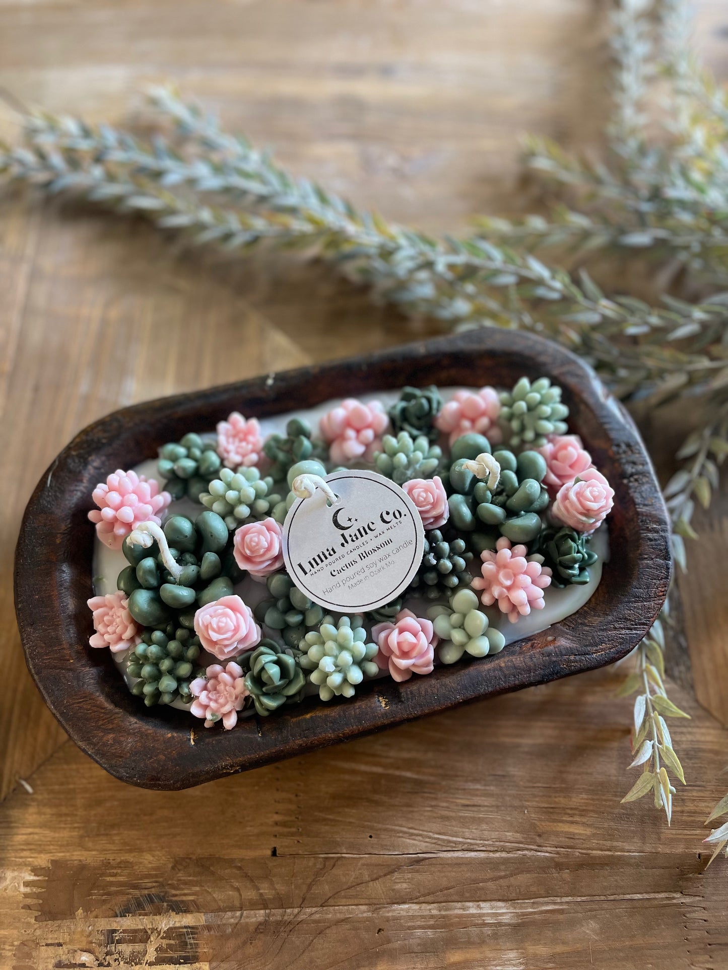 Cactus Blossom Dough Bowl