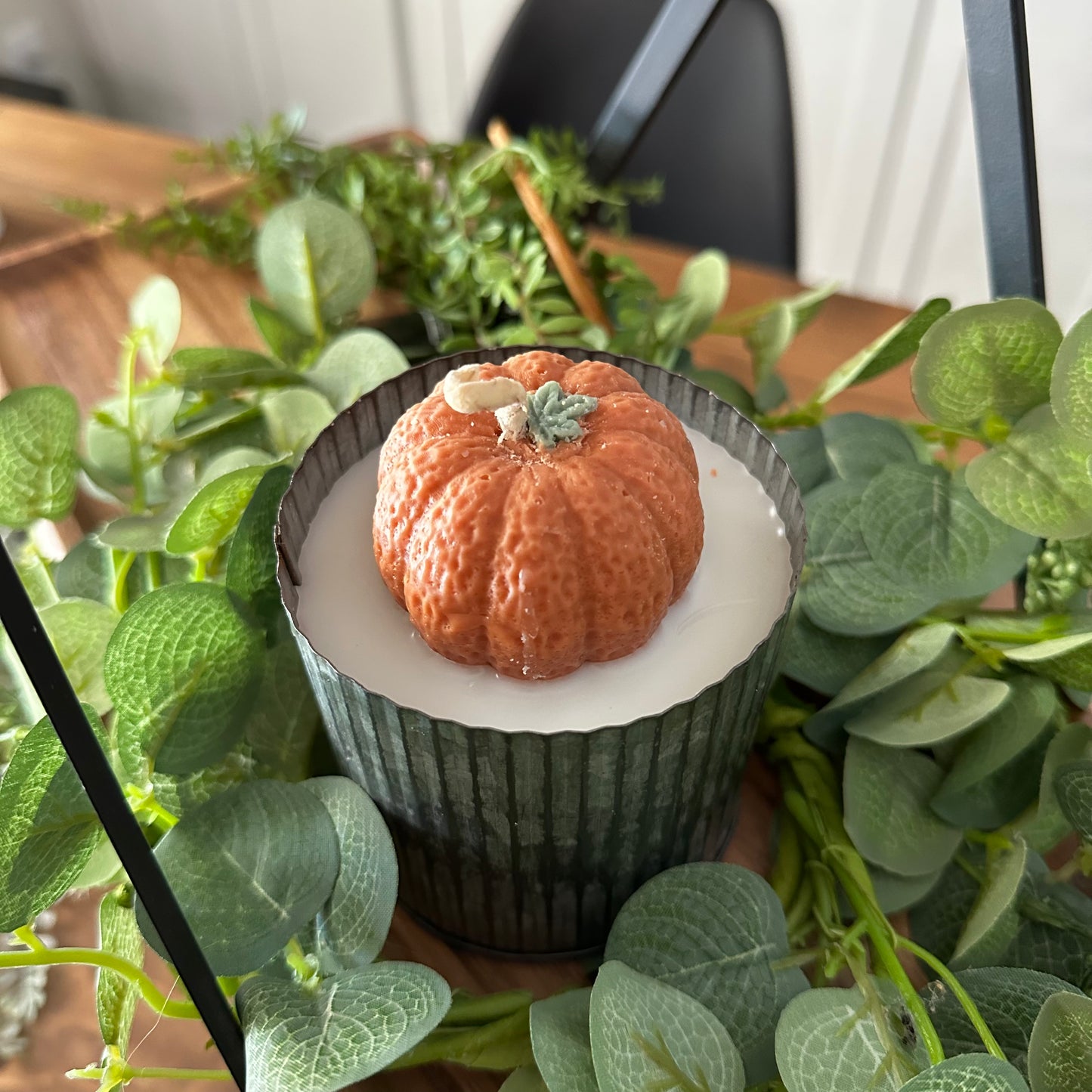 Pumpkin Tin Candles