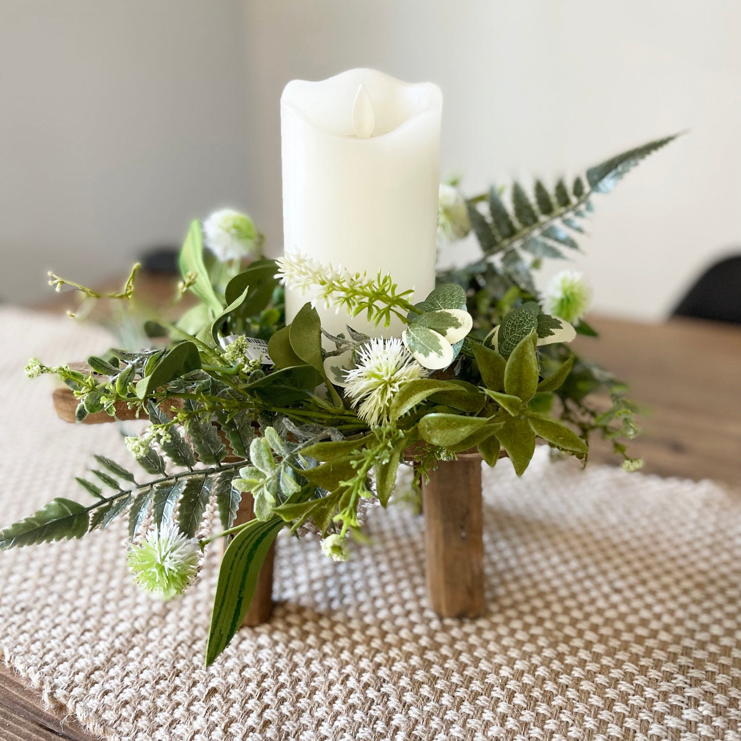 Wildflower Wishes Candle Ring - 4.5" Inner Circle