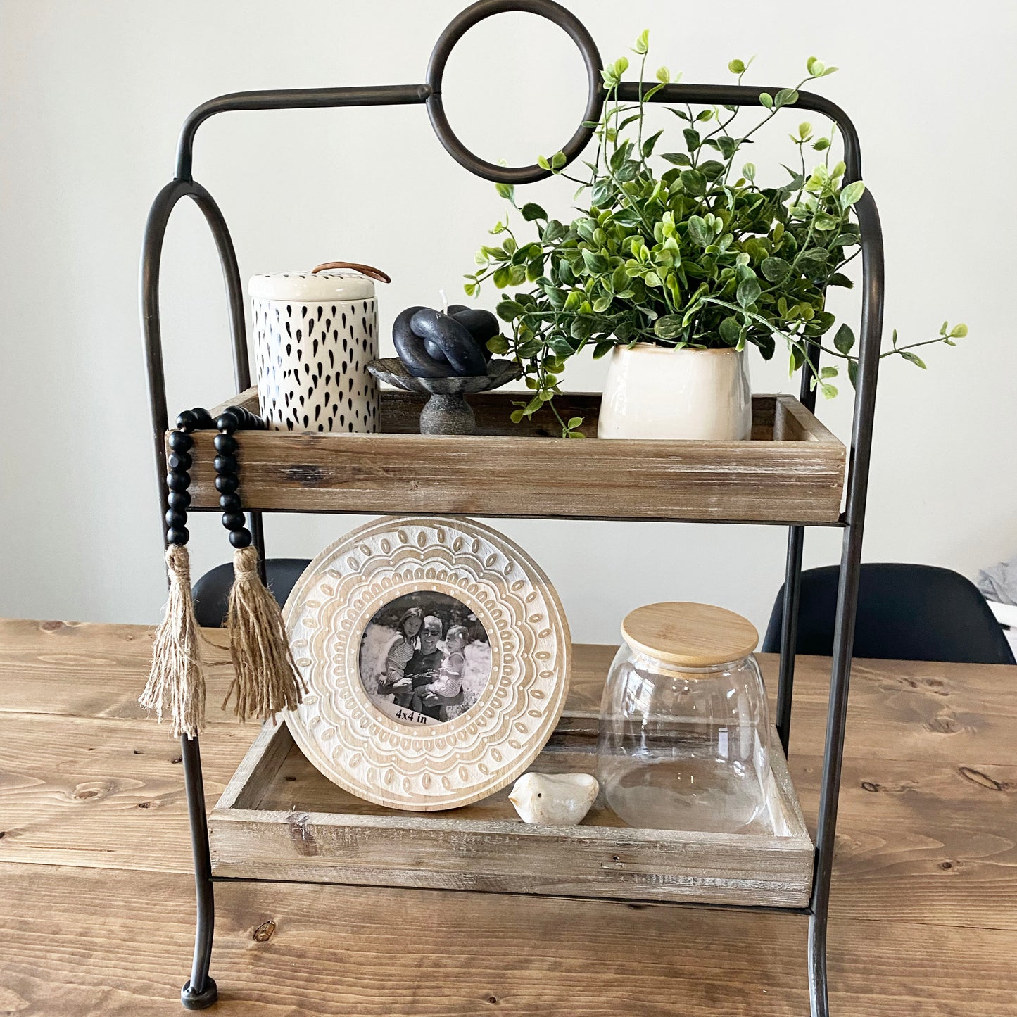 Small Ceramic Square Planter