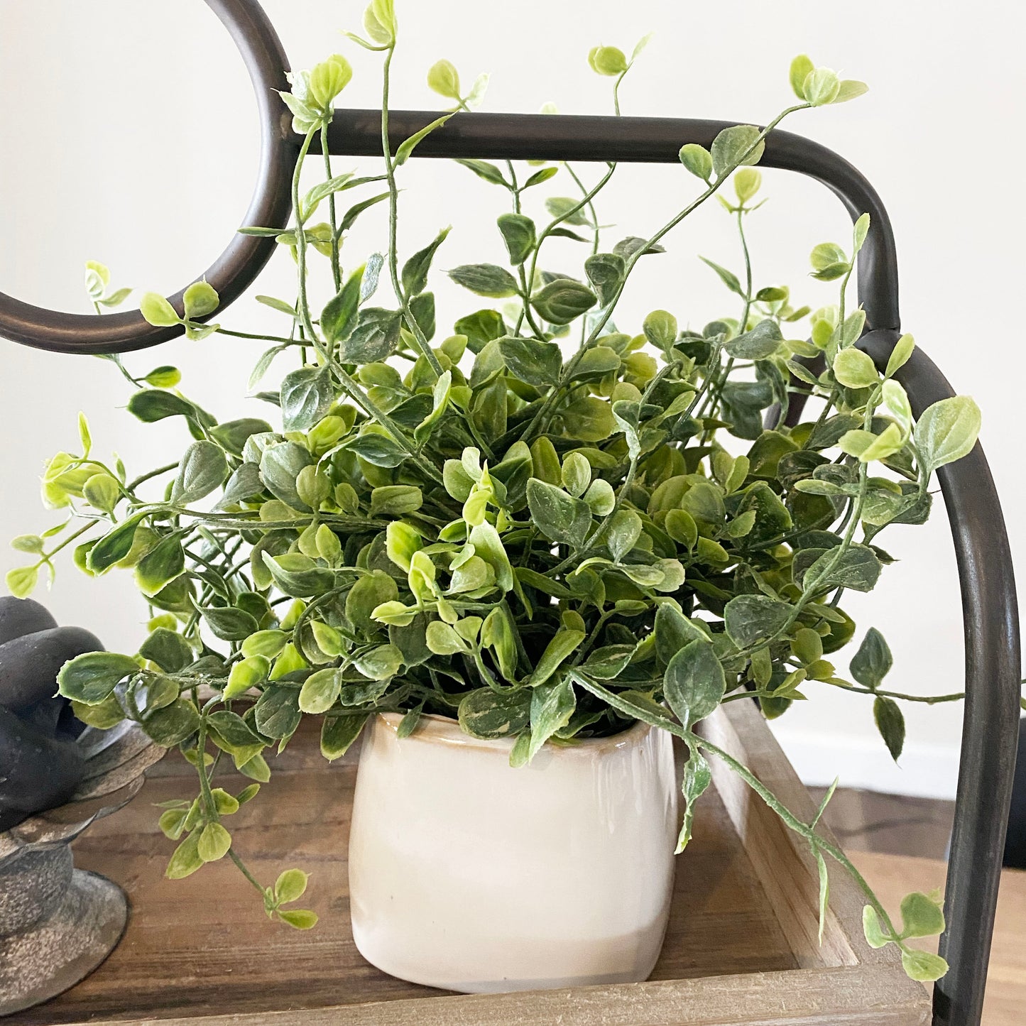 Small Ceramic Square Planter