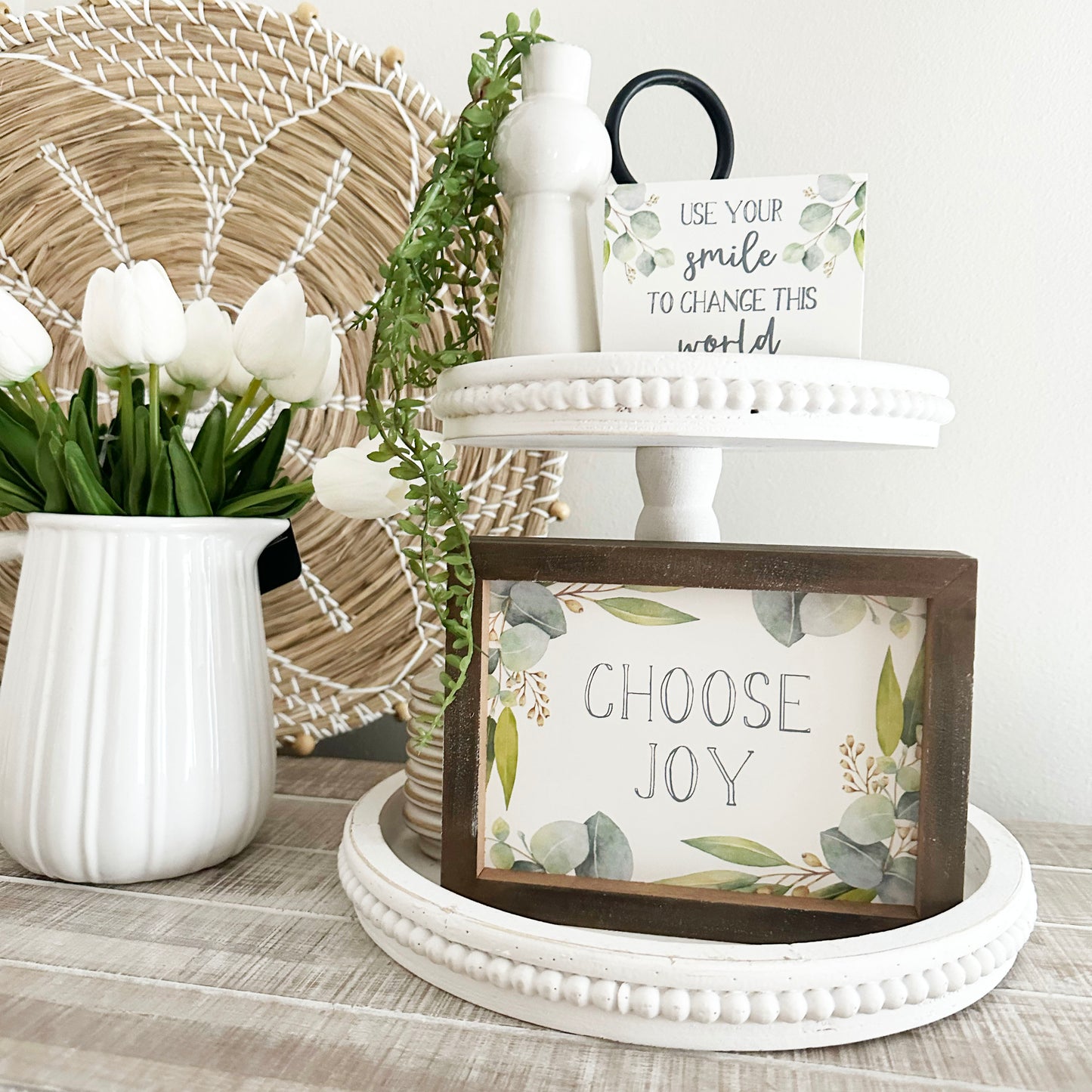 Choose Joy Framed Sign
