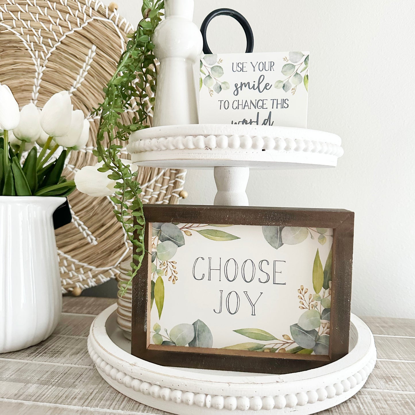 Choose Joy Framed Sign