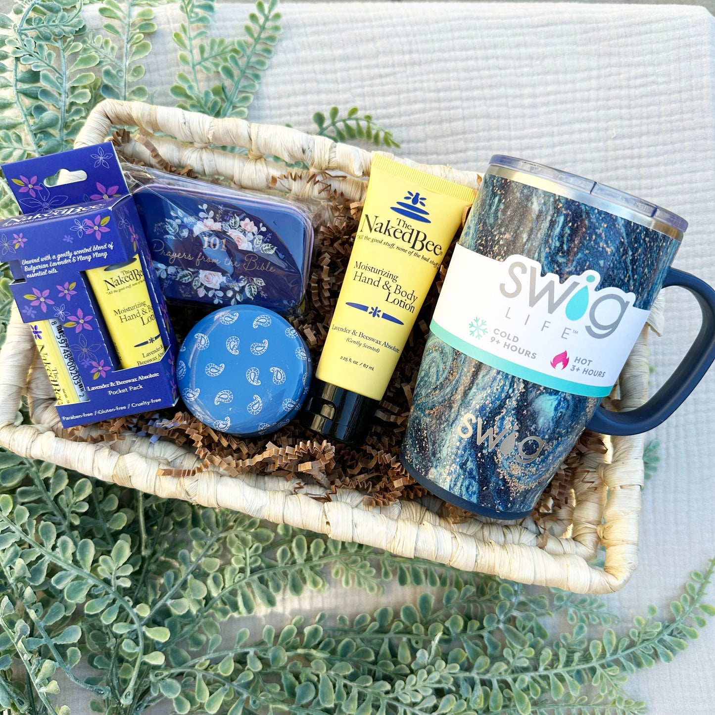Wicker Basket Gift Set 7