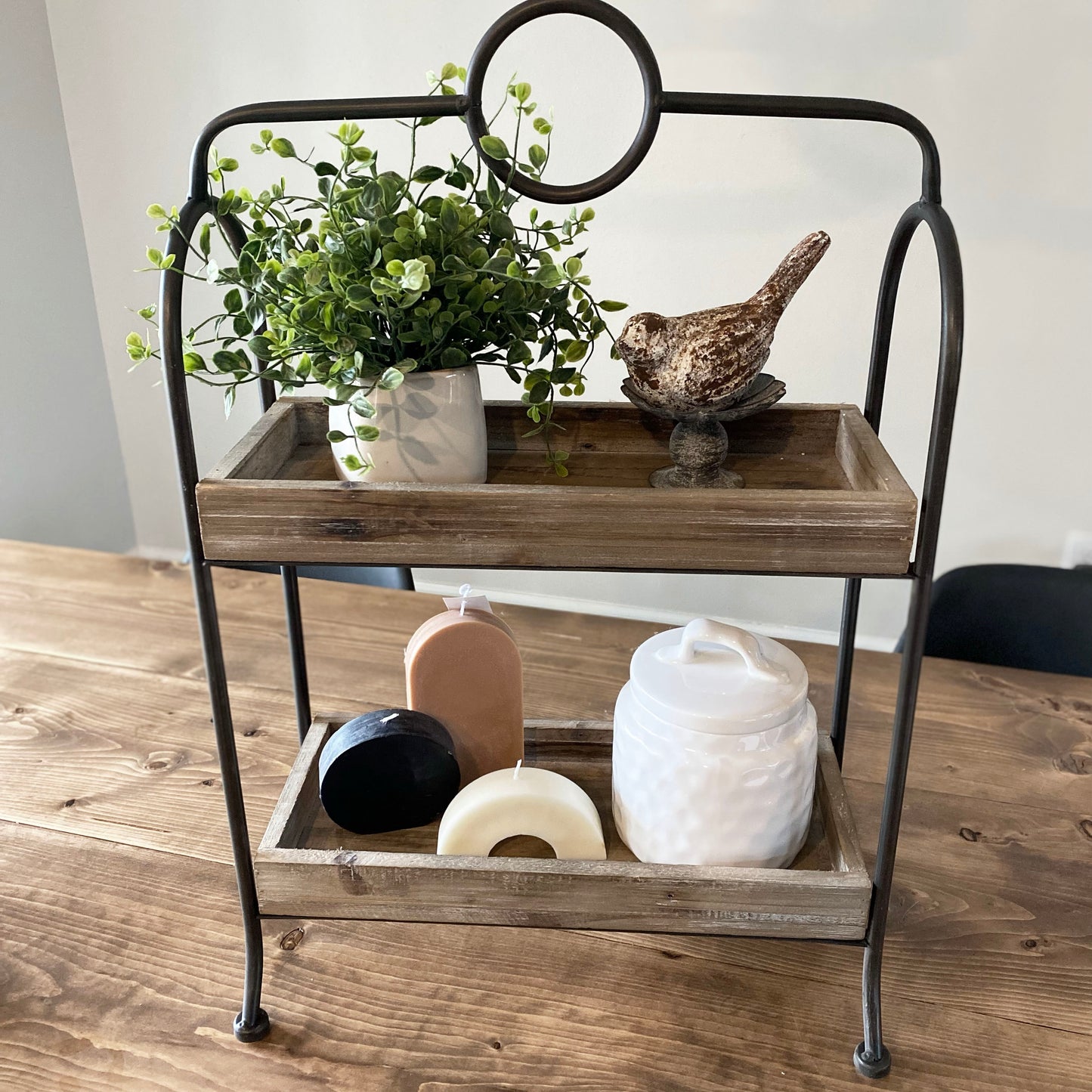 Small Ceramic Square Planter