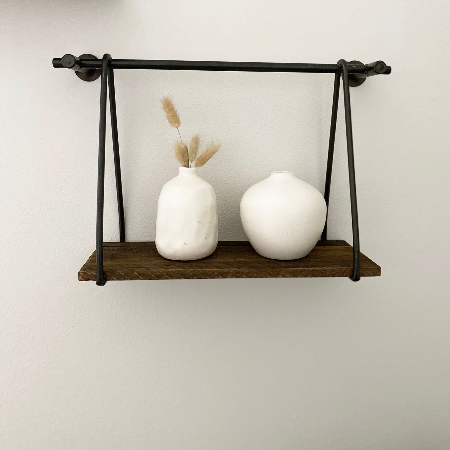 White Matte Ball Vase