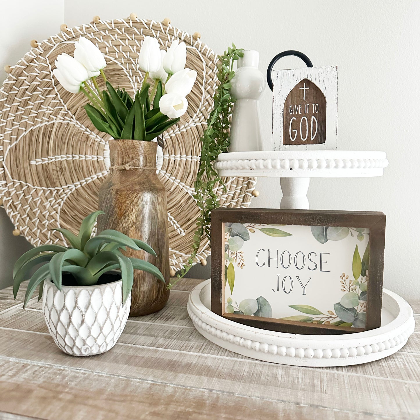 Choose Joy Framed Sign