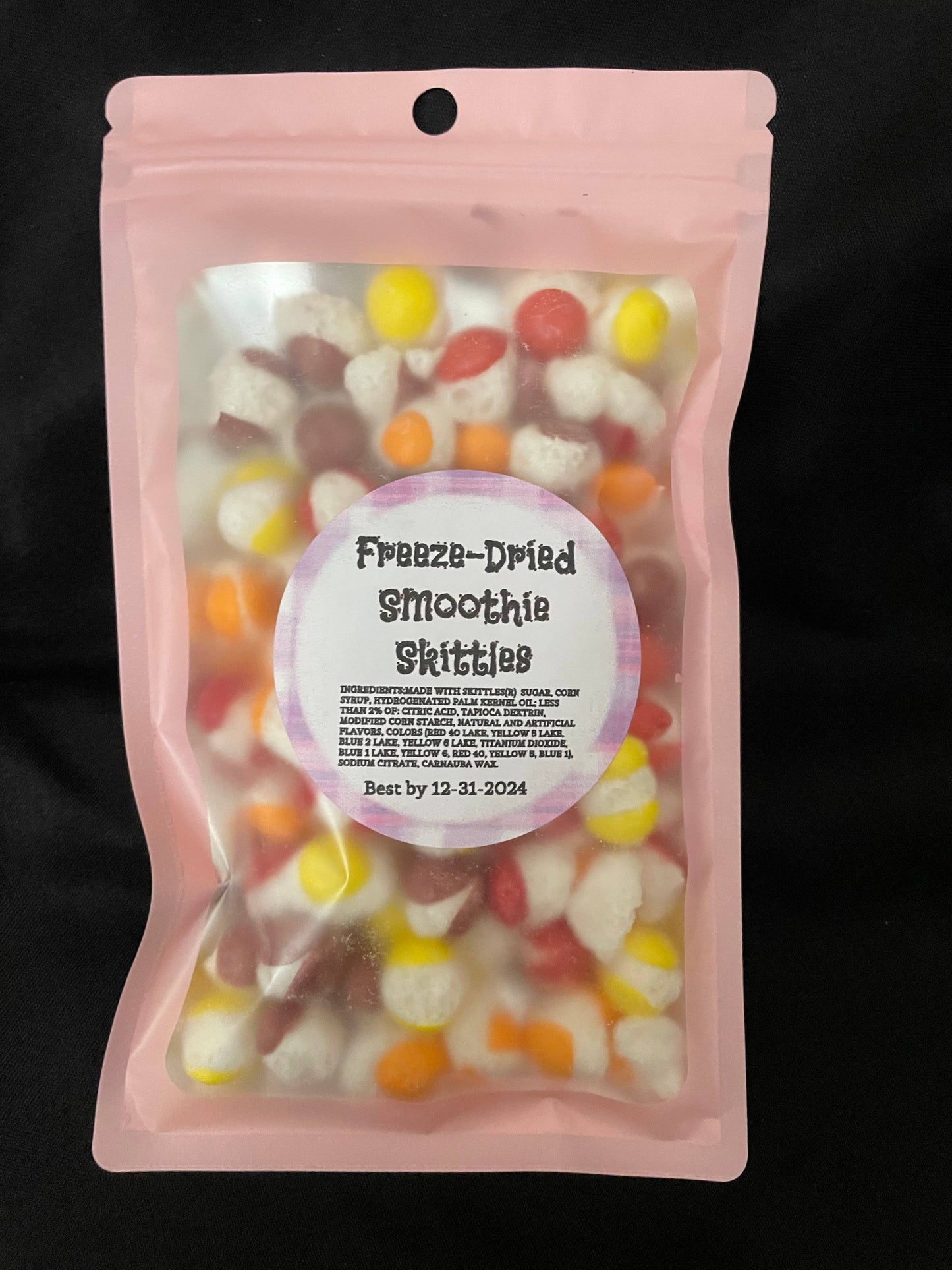 Freeze dried Skittles: Tropical / Large 3oz