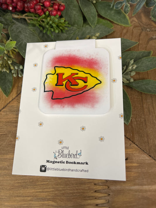 Magnetic Bookmark KC Chiefs