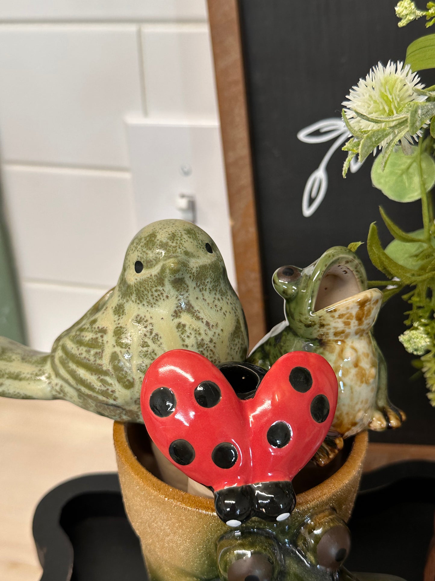 Animal Flower Pot Stake Waterer