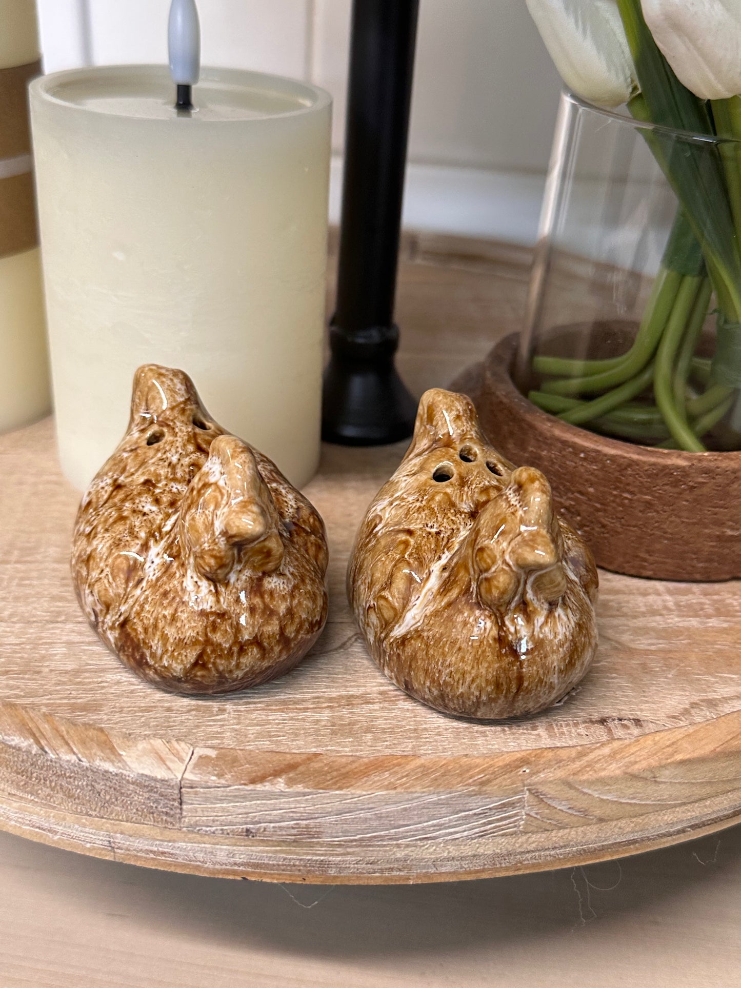 Hen Salt and Pepper Shakers