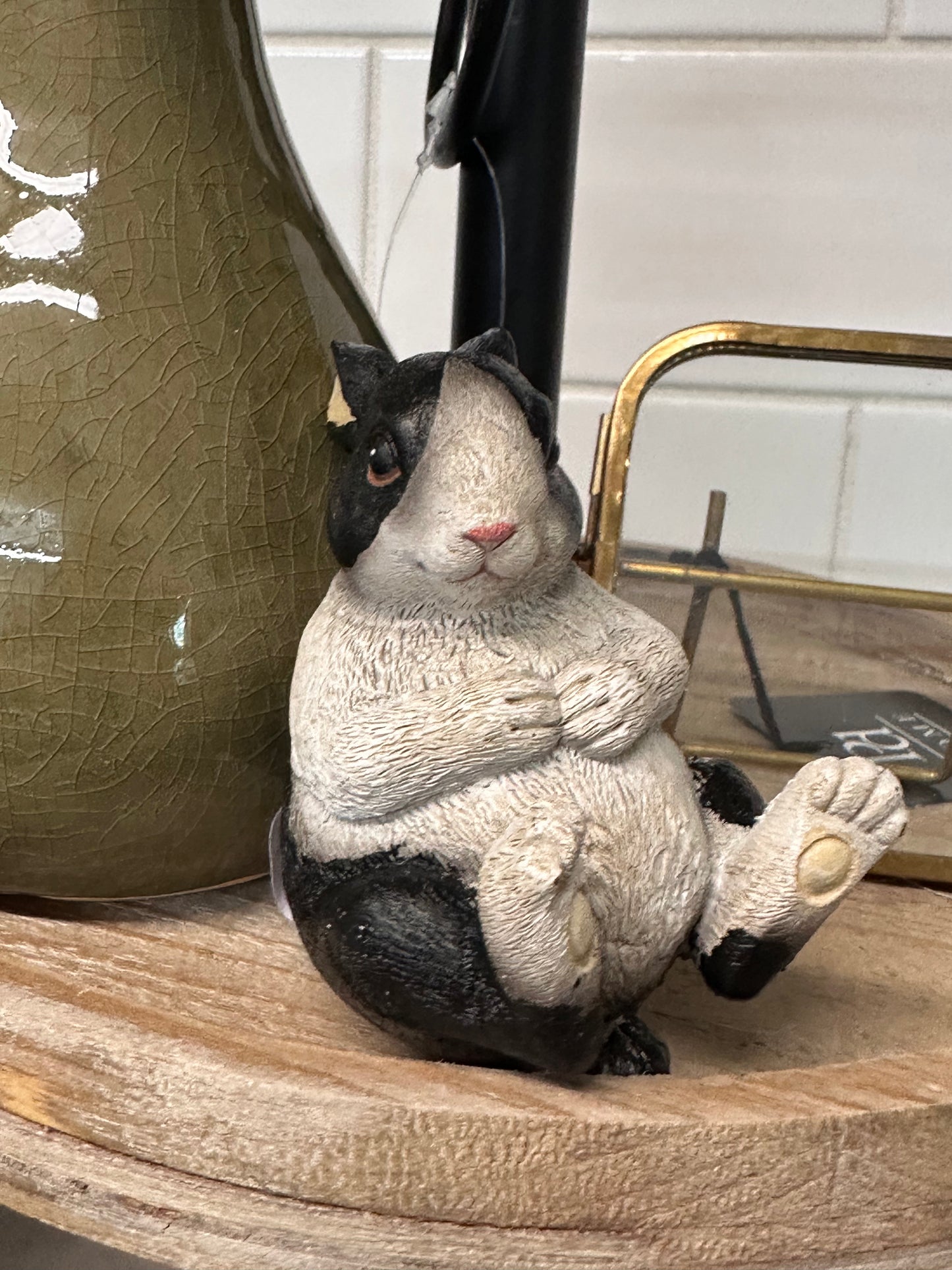 Black and white BUNNY