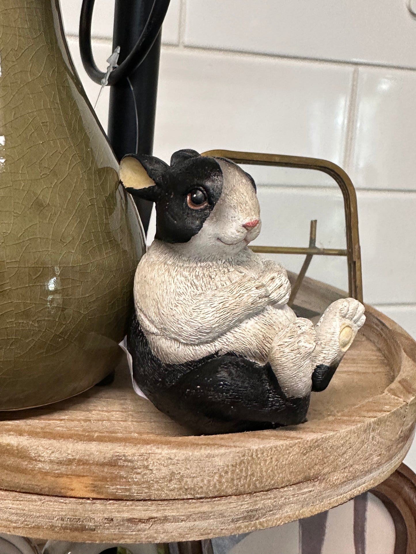 Black and white BUNNY