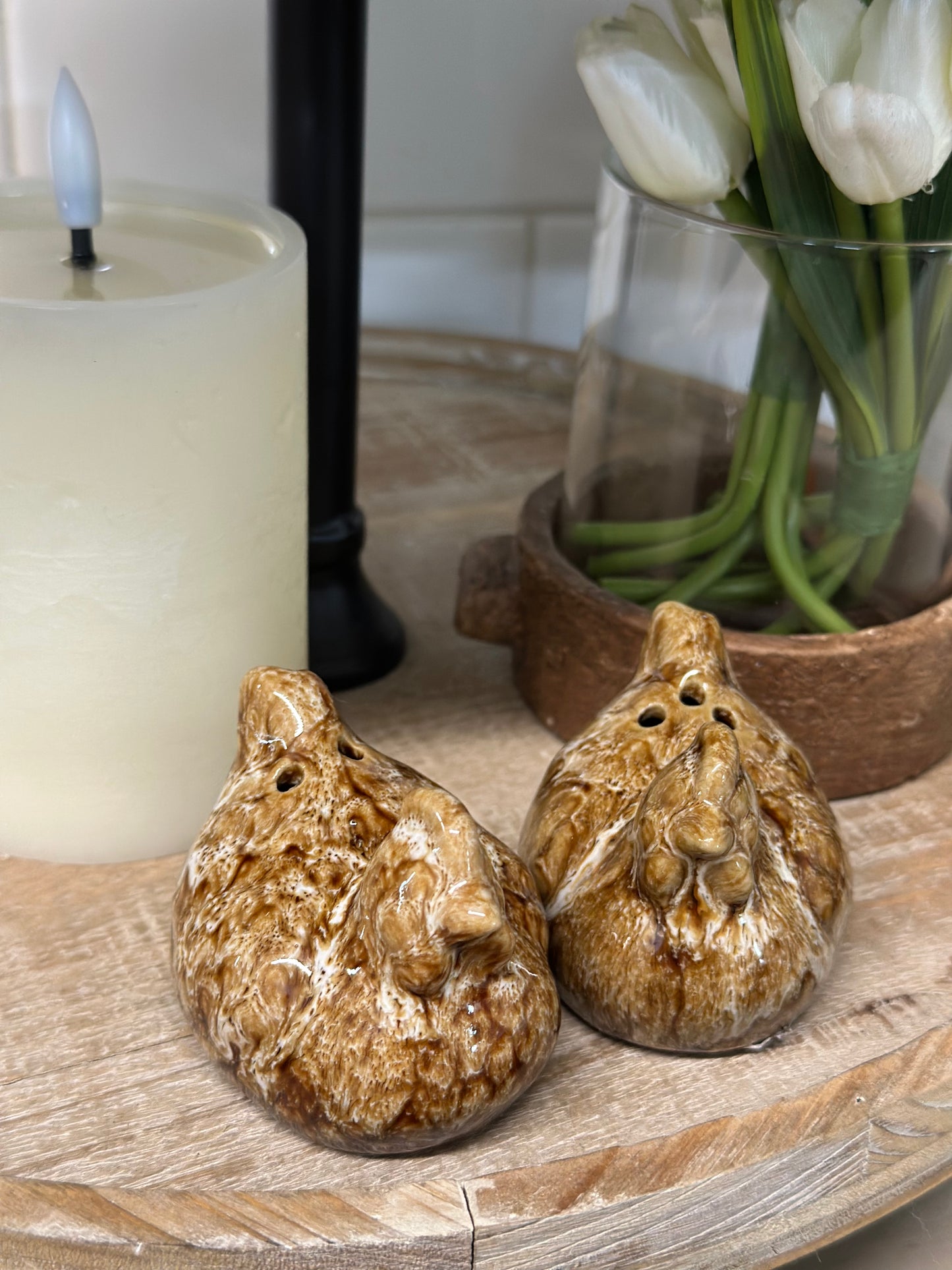 Hen Salt and Pepper Shakers