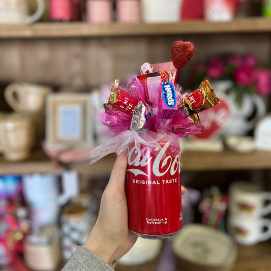 Valentines Day Soda Pop Gift Bouquet Preorder