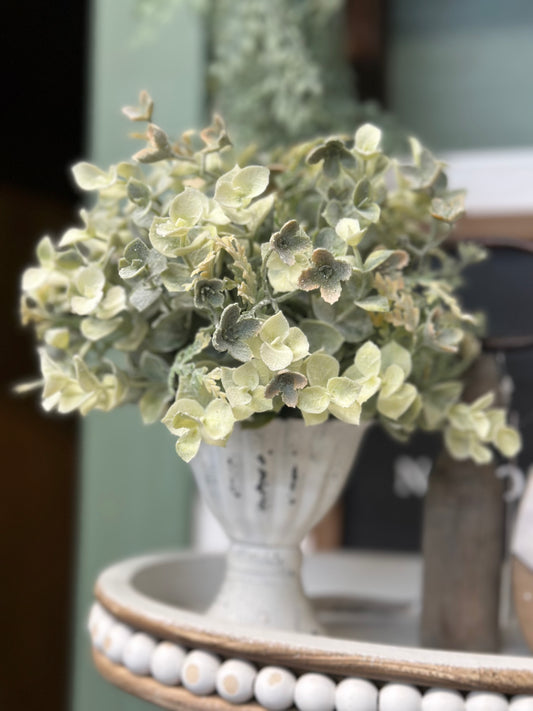 104 Fluted Metal Vase