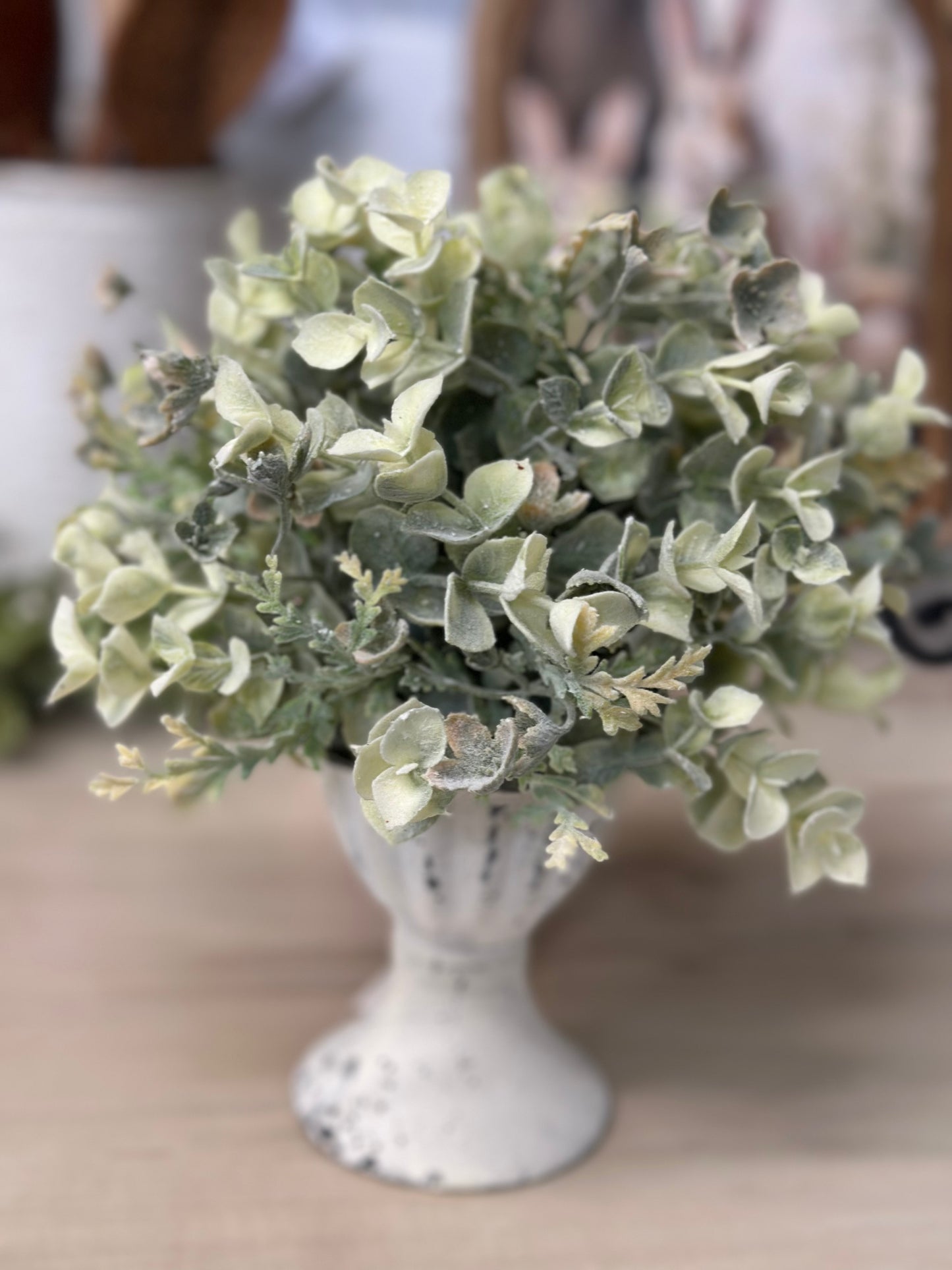 104 Fluted Metal Vase