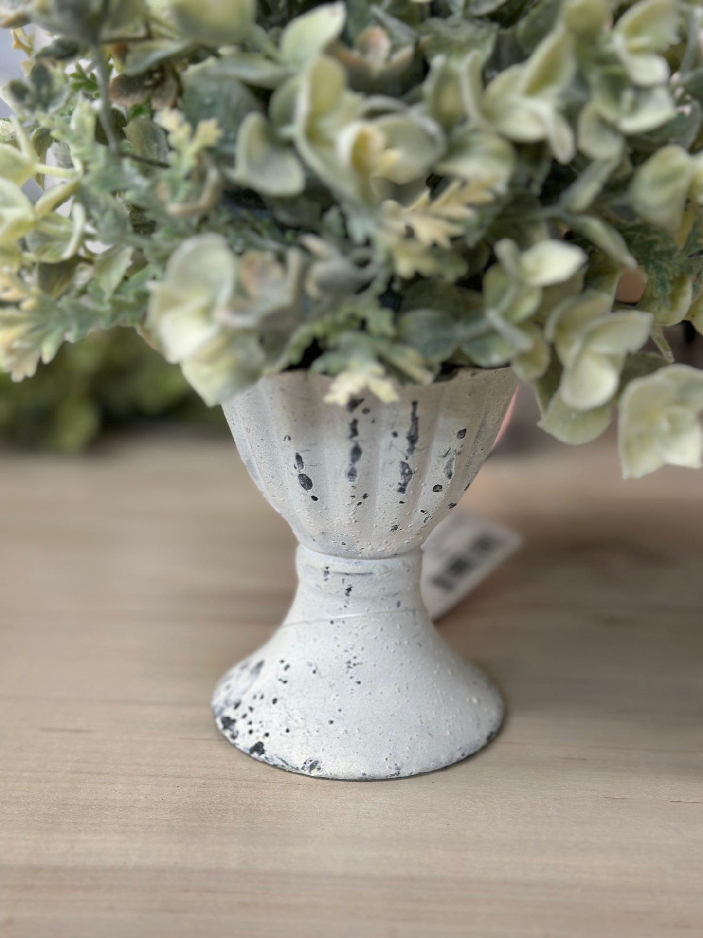 104 Fluted Metal Vase