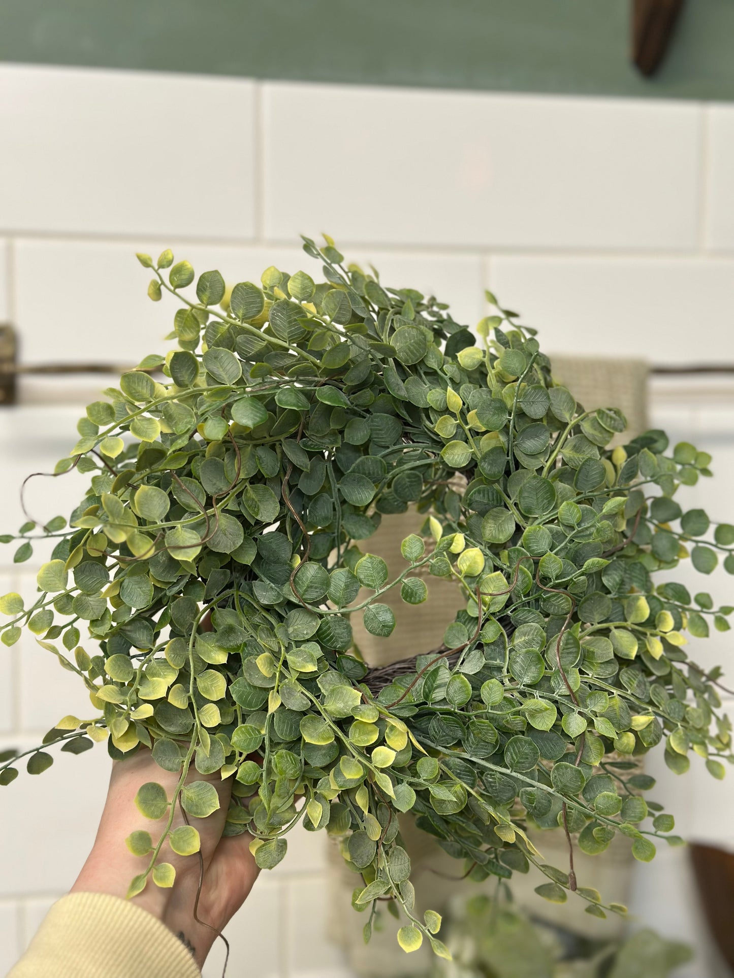 111 Cherub Vine Candle Ring