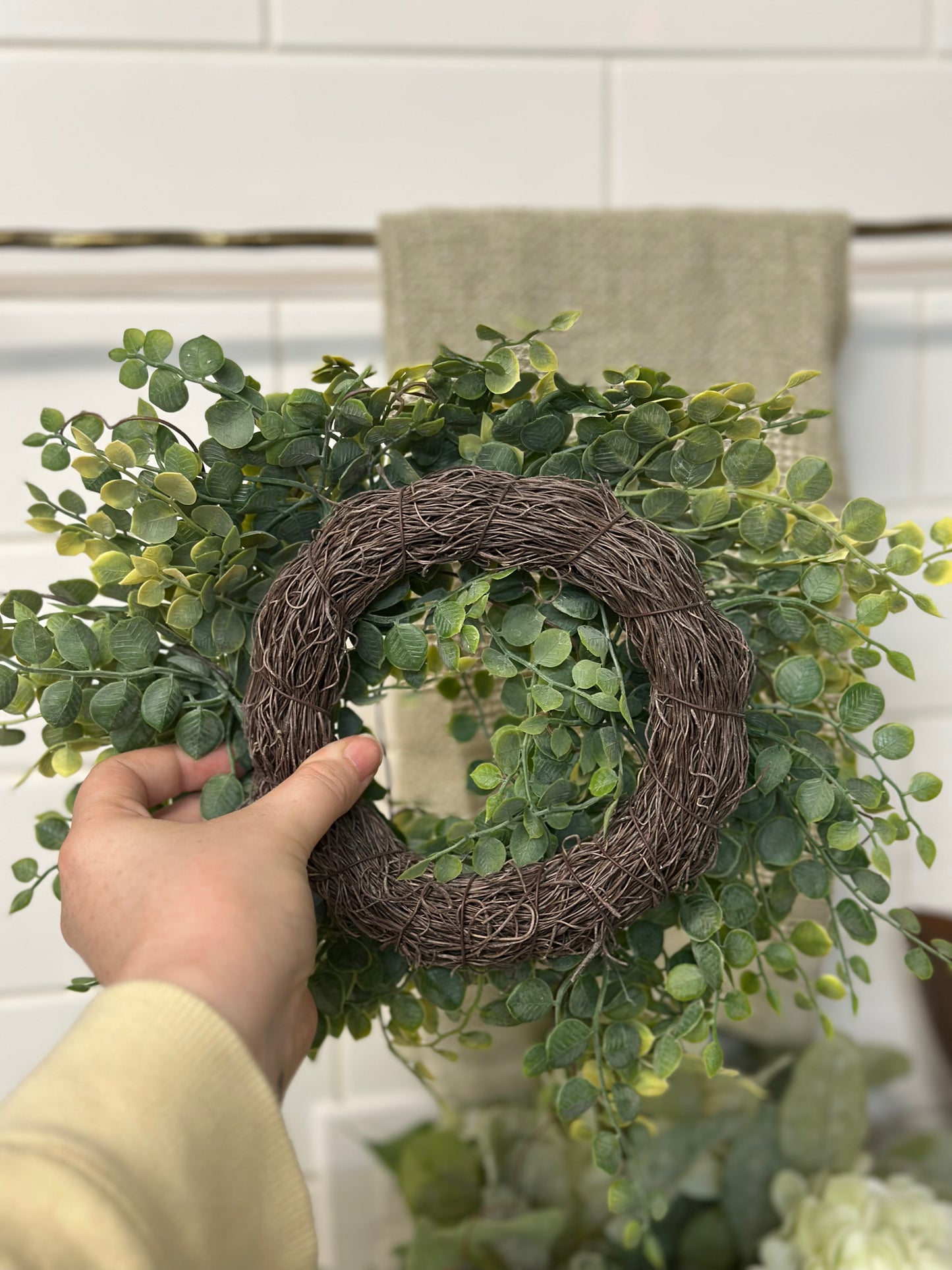 111 Cherub Vine Candle Ring