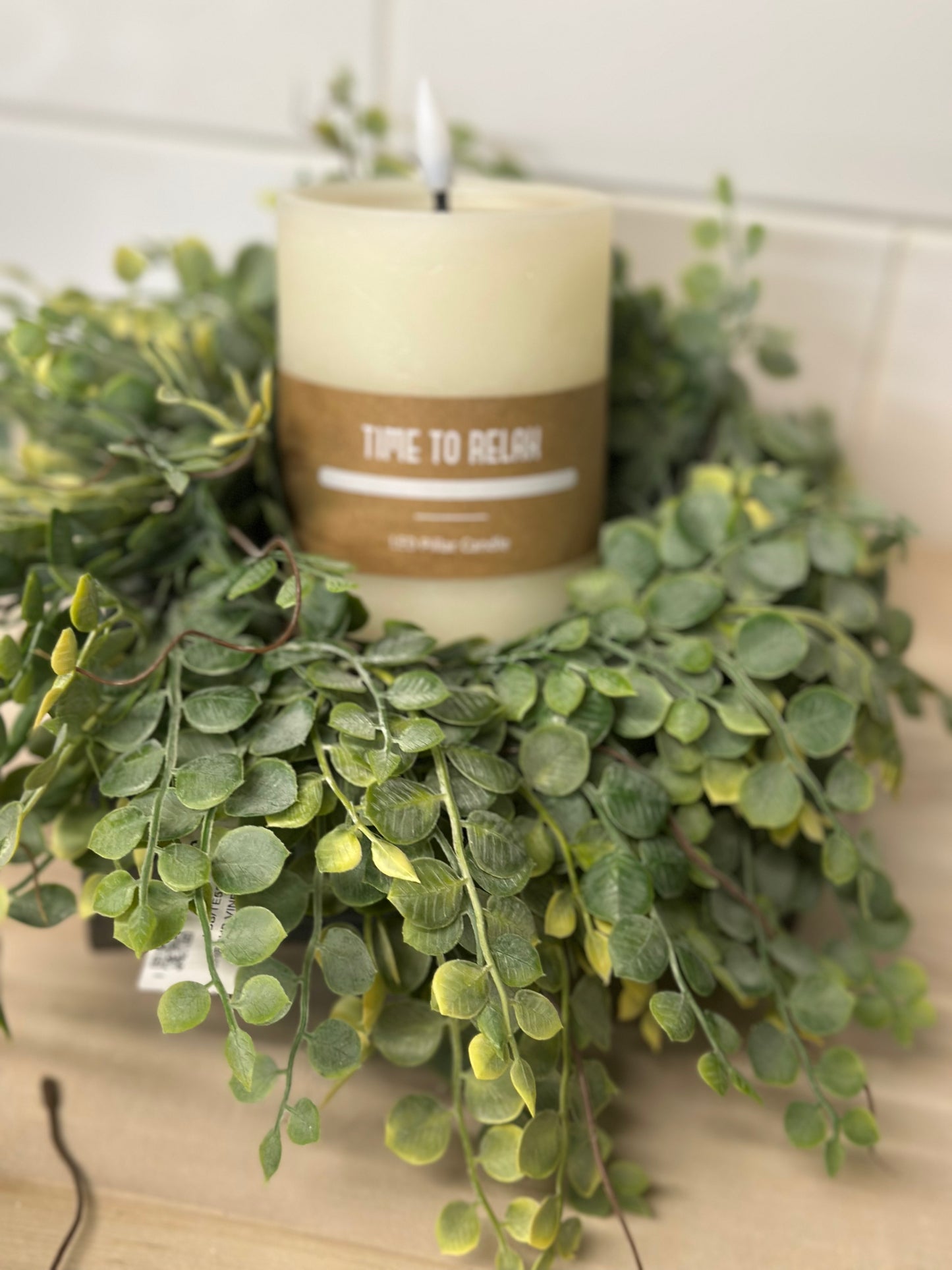 111 Cherub Vine Candle Ring