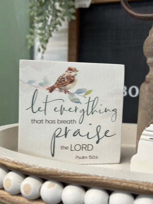 Scriptire Block Sign