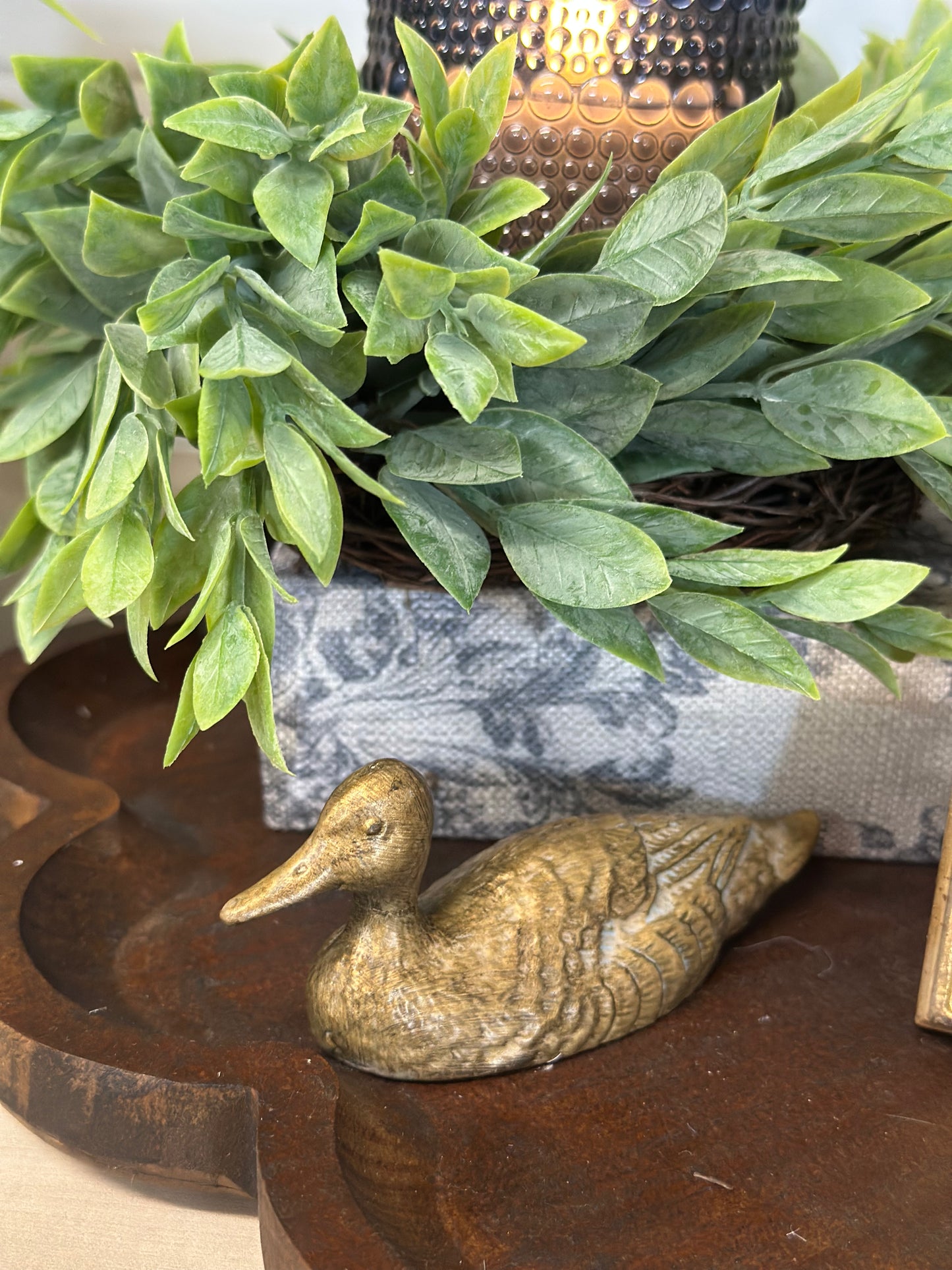 Brass Duck FIgurine