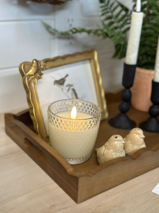 Scalloped Rectangle Tray