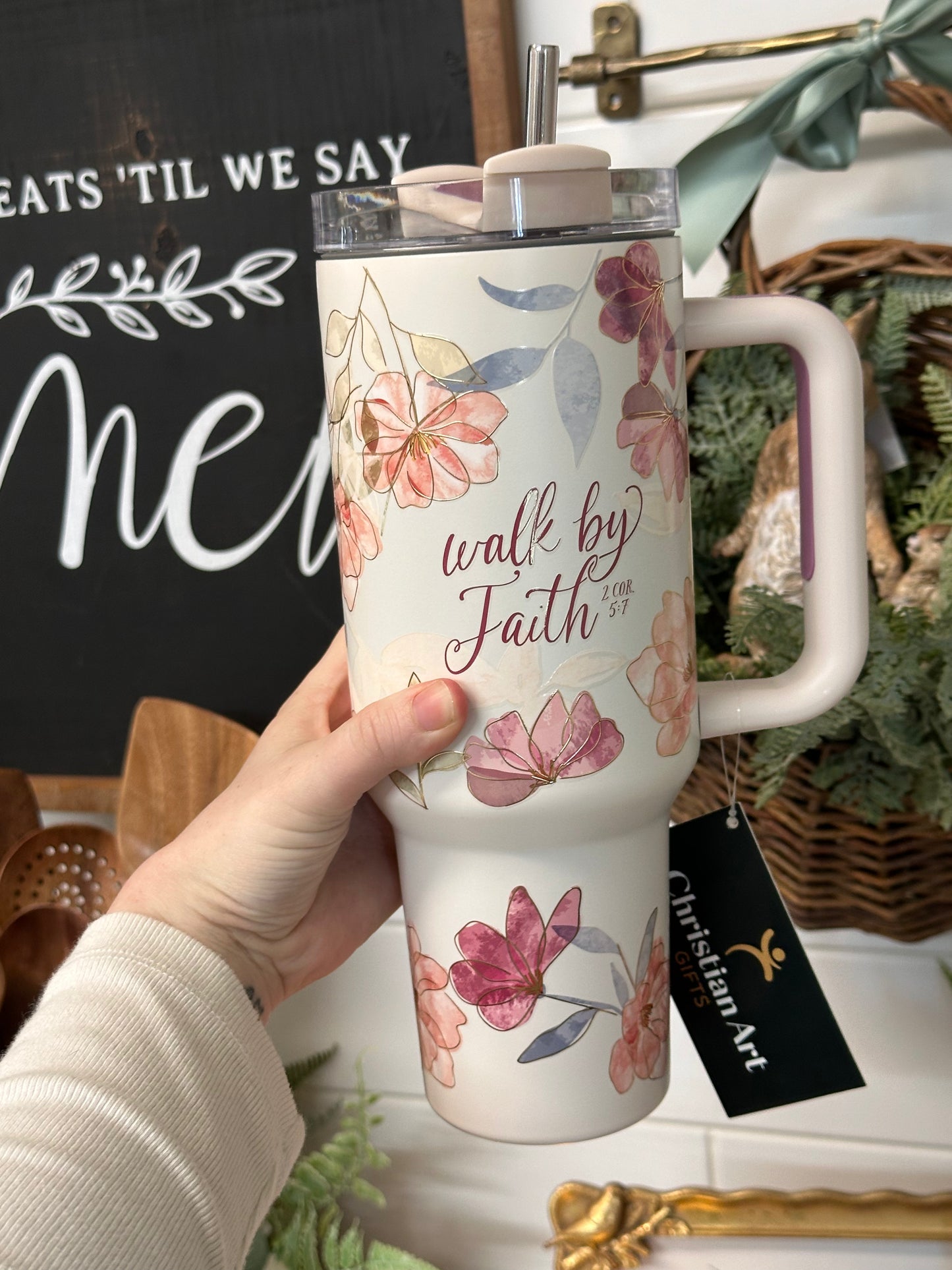 Walk By Faith Tumbler