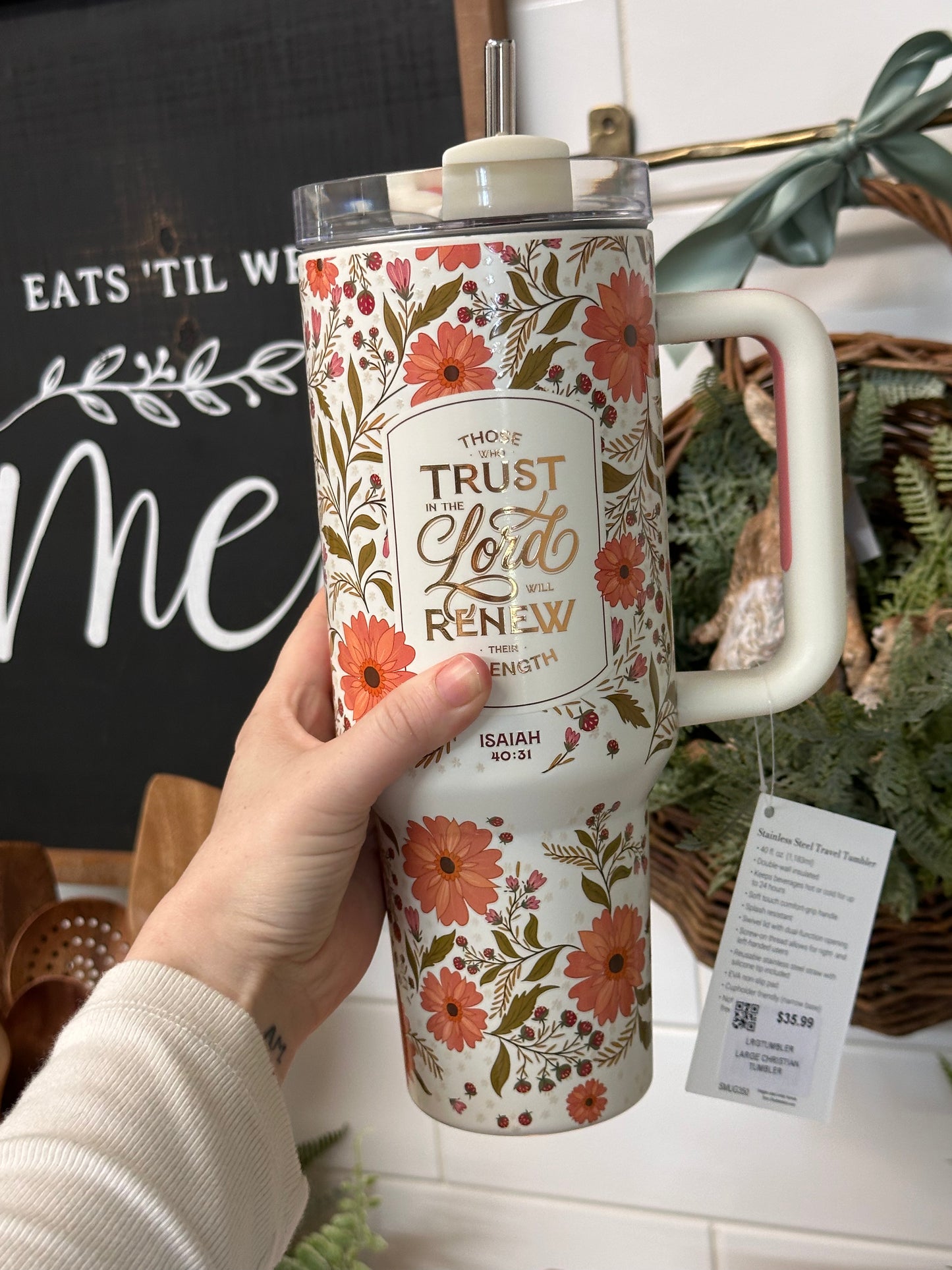 Trust in The Lord Tumbler Cup