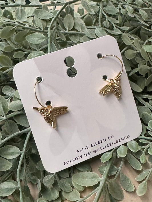 Humming Bird Earrings