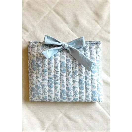 Blue Floral Bible Cover