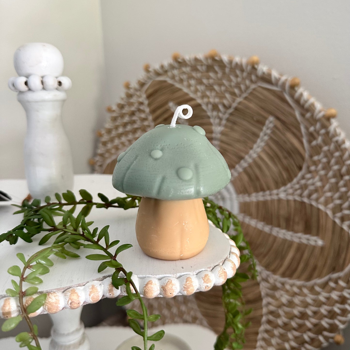 Mushroom Decorative Candle