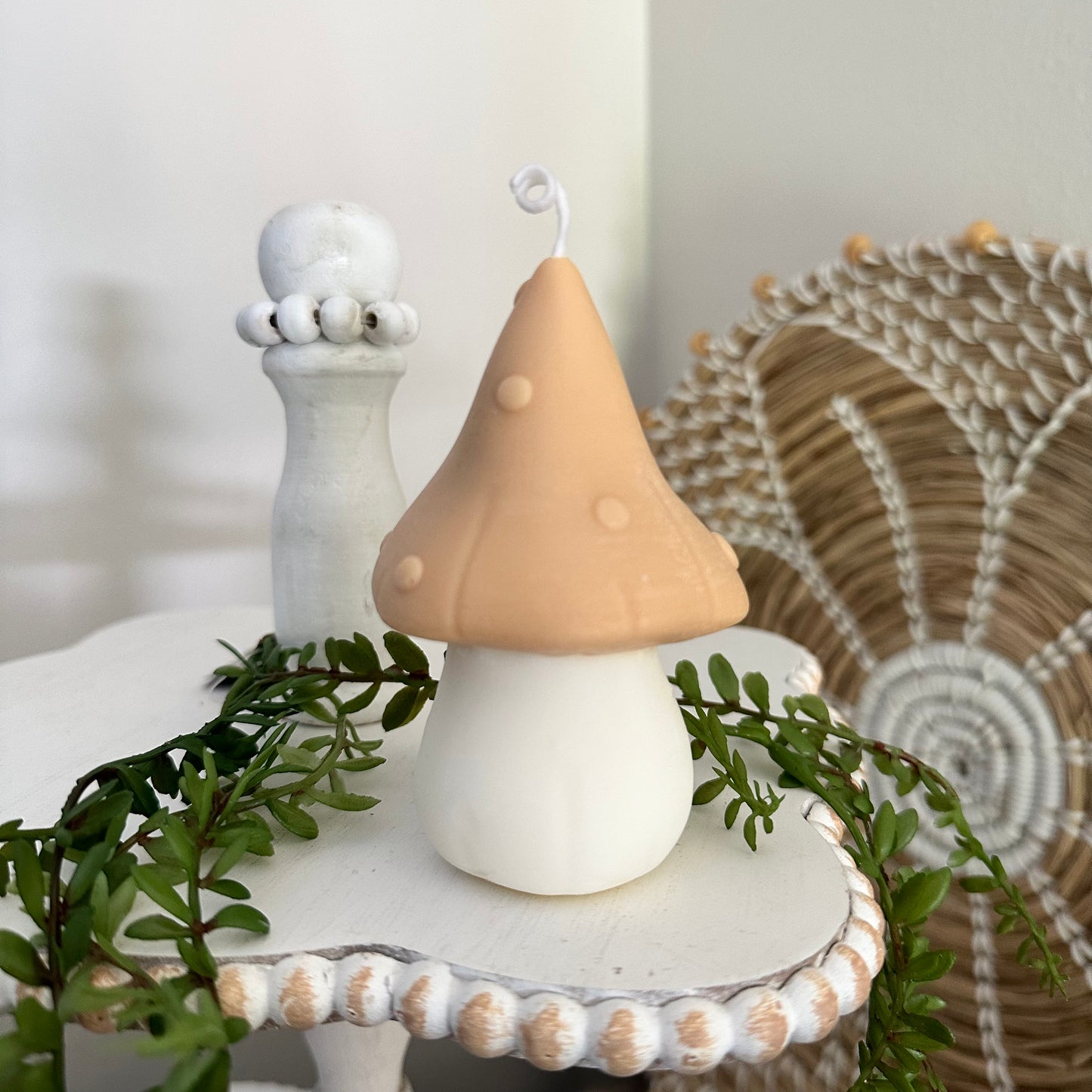 Mushroom Decorative Candle