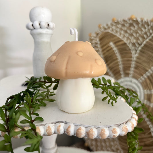 Mushroom Decorative Candle