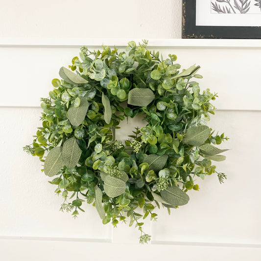 Drift Away Eucalyptus Wreath - 16in